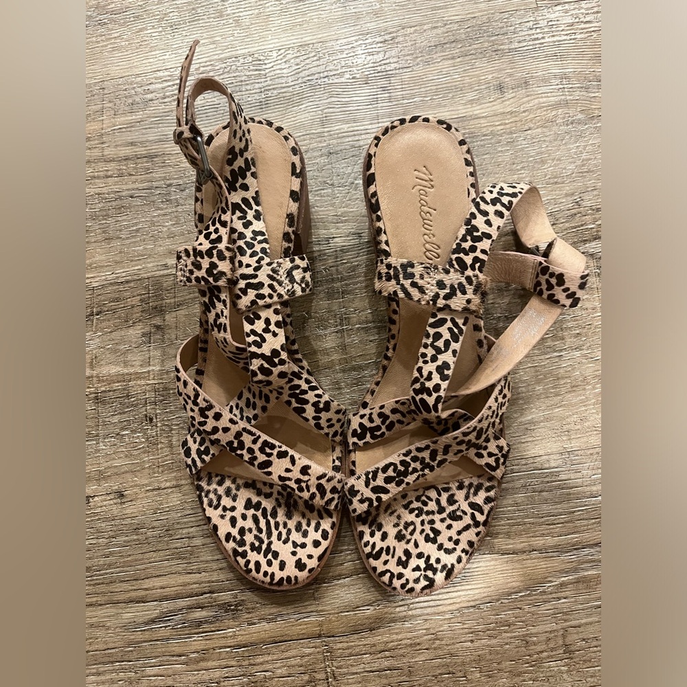 Madewell Leopard Print Heels
